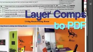 PhotoshopTutorial Photoshop Training Tutorial   Exporting Layers to a PDF & Exporting Layer Comps to