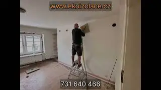 Zateplení dutiny foukanou izolací