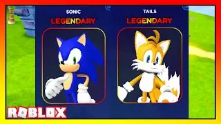 How To Unlock SONIC and TAILS in Roblox Sonic Speed Simulator