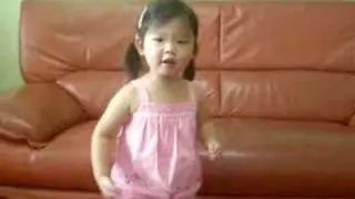 Cute Girl Singing