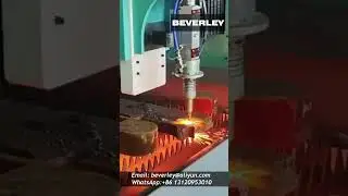 Beverley brand Complex Oxy fuel Laser cutting machine for small hole and thick plate