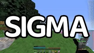 Sigma - Hacking on HiveMC Skywars #1 - [Paid Hacked Client]