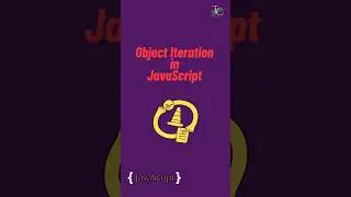 Object iteration in javascript | objects in javascript | #javascript tutorial in 1 minutes