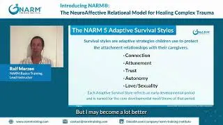 What are the NARM Adaptive Survival Styles? Overview of NARM Adaptive Survival Styles, Part 2