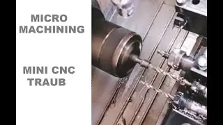 CNC Traub Lathe Machine - Demo Cutting