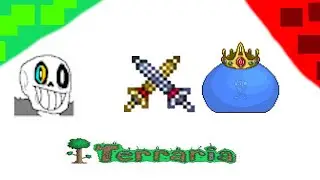 Contra el rey slime! |°| Exterminando jefes en terraria ovehaul!!