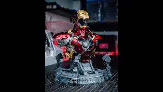 NEWGATE STUDIO l Build Morstorm Iron Man Mark 46 Bust