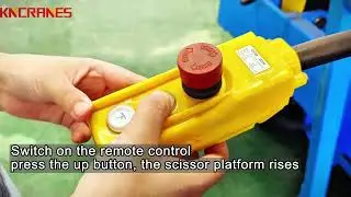 Custromizd Mobile Scissor Lifting Platform