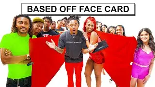 Blind Dating Based Off Face Card!