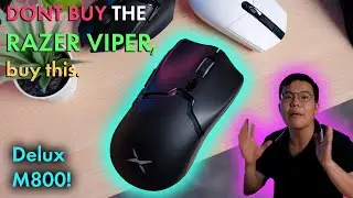 40$ RAZER VIPER ULTIMATE! - Delux M800 In depth REVIEW