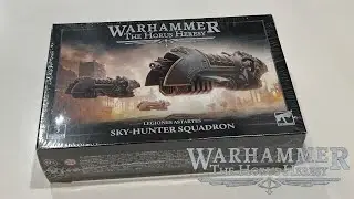 Warhammer The Horus Heresy Sky-Hunter Squadron Unboxing