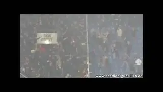 Hansa Rostock - St.Pauli | Versuchter Blocksturm | 26.09.2008 | Hooligans | RIOT