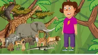 Learn About Wild Animals || Wild Adventures ||  Exploring the World of Animals with Kids!
