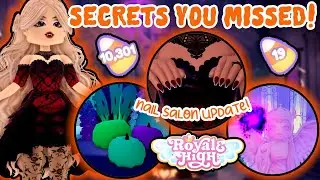 SECRETS You May Have Missed In The New Eveningfall Halloween Update Royale High