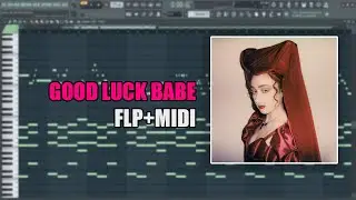 Chappell Roan - Good Luck, Babe (MIDI + FLP) (FL Studio Piano Tutorial / Cover)