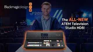 Introducing the NEW ATEM Television Studio HD8 from Blackmagic Design!