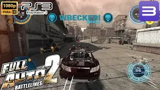 Full Auto 2: Battlelines PS3 HD Gameplay (RPCS3)