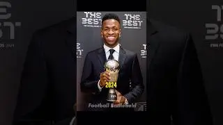 The Best FIFA Men’s Player All Winners (1991-2024) | Vinicius Junior wins 2024 🔥 