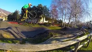 Mendrisio Pump Track Bike Park Commencal Absolut Dirt Go Pro Slow motion