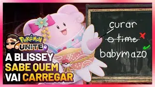Essa Blissey SABIA Quem Era o CARRY! Pokemon Unite Zoroark Gameplay