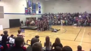 Crunch Dunking Over Lakeview Basketball Team