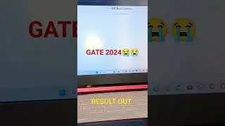 CHECK GATE 2024  ONLY REFRESHING RESULT 🤣🤣🤣🤣