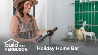 Holiday Home Bar Area