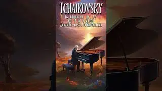 Tchaikovsky "18 Morceaux, Op .72 No.5 in D Major, Andante mosso  ( Mèditation )" #classicalmusic