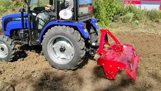трактор ЛоволТЕ354 с фрезой