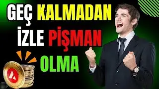 ALTCOİN YATIRIMCILARI HAZIR OLSUN.AVAX COİN DE FIRTINA ÖNCESİ SESSİZLİK.