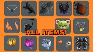 All Free Items From The Haunt Event!