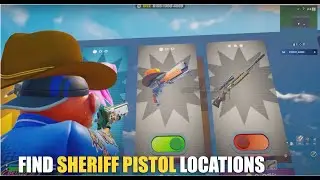 1V1 WITH EVERY GUN HIVE MAP FORTNITE CREATIVE - FIND SHERIFF PISTOL (MAZE GUIDE)
