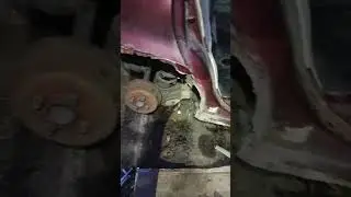 Разобрали салон, готовим к сварке