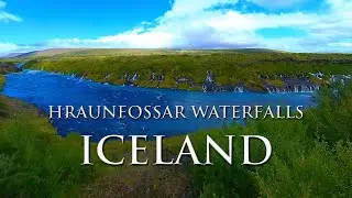 HRAUNFOSSAR WATERFALLS ICELAND