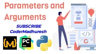 Parameters and Arguments in functions (in Hindi) | Python lecture 20 | Types of parameters...