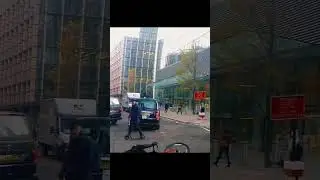 Cyclist loses control 