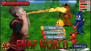 FNAF WORLD ( Alphamisfits VS Glitch zone )