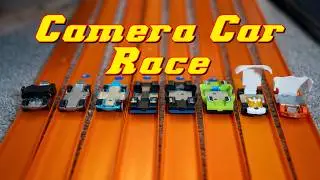 Which Camera Car Is FASTEST? POV Hot Wheels Time Attack Showdown!