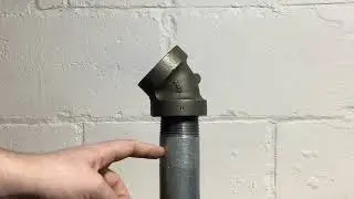 How to make a threaded fitting connection.