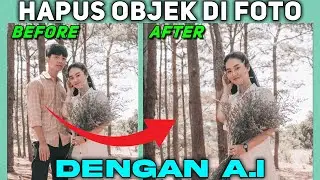 How to Remove Objects in Photos Without Any Application - JUST WITH AI