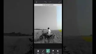 How To Make Black And White Photo Colour Editing In PicsArt #shorts #viral