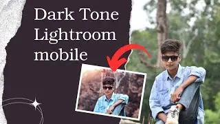 Lightroom Mobile Atumn Brown Tone Grading Tutorial //YUNUS MARK 02 #youtubeshorts #shorts #edit