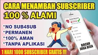 Cara Menambah Subscribe Youtube Tanpa Aplikasi