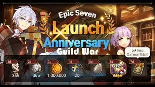 Epic Seven Anniversary Day Guild War
