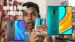 UNBOXING THE REDMI 9 PRIME 🔥🔥🔥🔥!!!