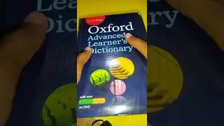 Oxford Advanced Learner's Dictionary 