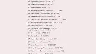 Международный проект "Возвращение имени" в г  Джанкое