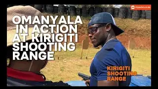 FERDINAND OMANYALA IN ACTION AT KIRIGITI SHOOTING RANGE | PATRONS CUP ACTION AND WINNERS #omanyala