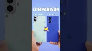 Nothing CMF Phone 1 5G vs Moto g85 5G 🔥 Which One is Better? #cmfphone1 #motog85 #shorts