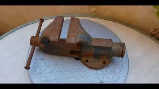 Tornillo de Banco ACERO FORJADO 80 salfuman wd-40 agua fuerte